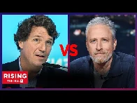 WATCH: Jon Stewart Skewers Tucker Carlson Over Russia Trip, Backs Off Biden to Dem Delight [10:17 | Feb 21 2024 | The Hill]