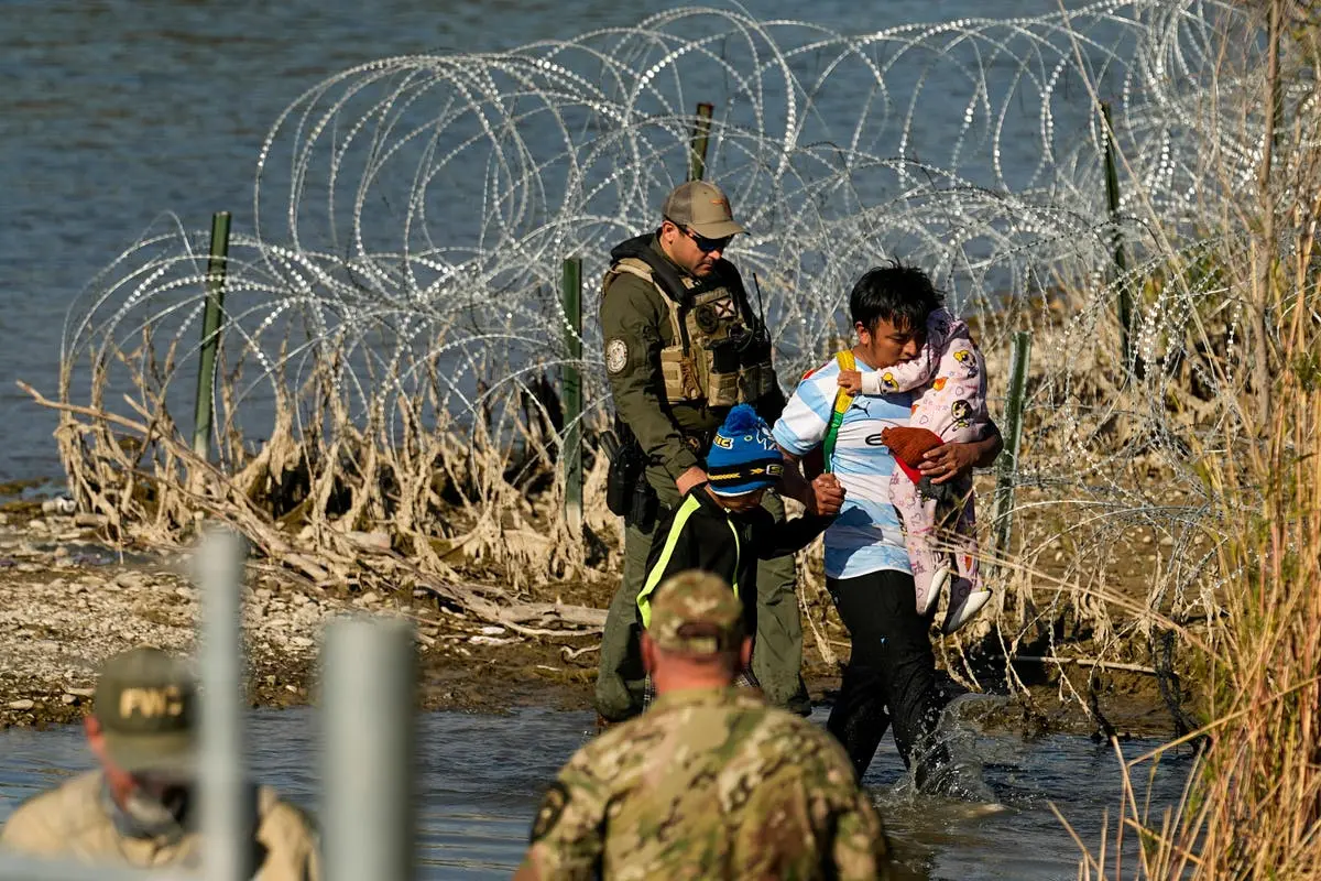 Migrants say border agents continue to throw away their belongings like medicine