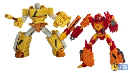 Transformers Generations Comic Edition Xaaron And Flame 2-Pack Revealed