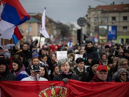 Protests over train station collapse grip Serbia, demand government action