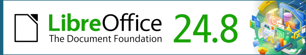 LibreOffice 24.8.1, the first minor release of the recently announced LibreOffice 24.8 family, is available for download - The Document Foundation Blog