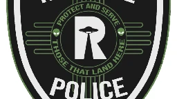 Roswell police have new patches that are out of this world, with flying saucers and alien faces