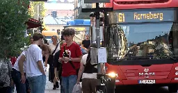 Kollektivtrafiken i Stockholm återhämtar sig långsammast i Norden