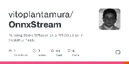 GitHub - vitoplantamura/OnnxStream: Running Stable Diffusion on a RPI Zero 2 (or in 260MB of RAM)