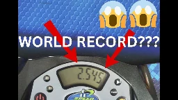 2.54 Clock WORLD RECORD Single (Neil Gour)