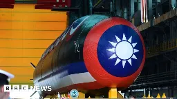 Haikun: Taiwan unveils new submarine to fend off China