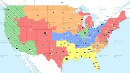 TV broadcast maps for Week 4 of NFL action