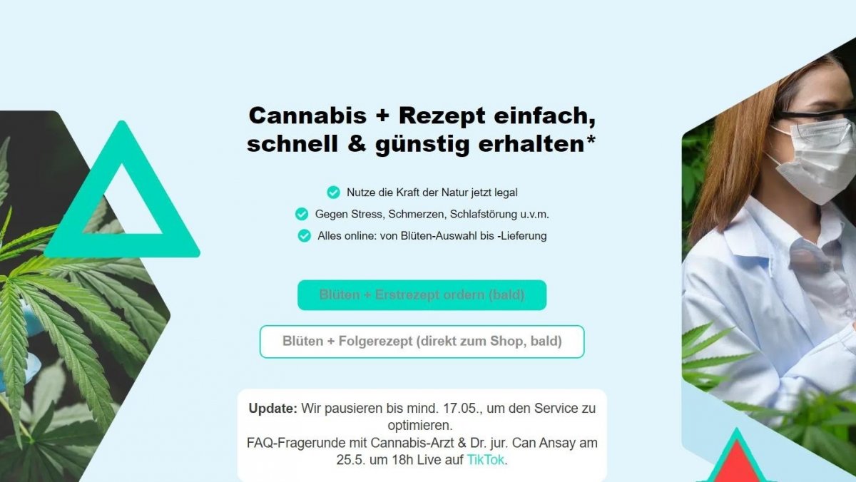 Dr. Ansay: Rezepte für Cannabis jetzt nicht mehr in Suchmaschinen auffindbar