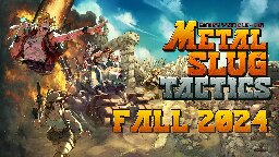 Metal Slug Tactics - New trailer | Coming Fall 2024