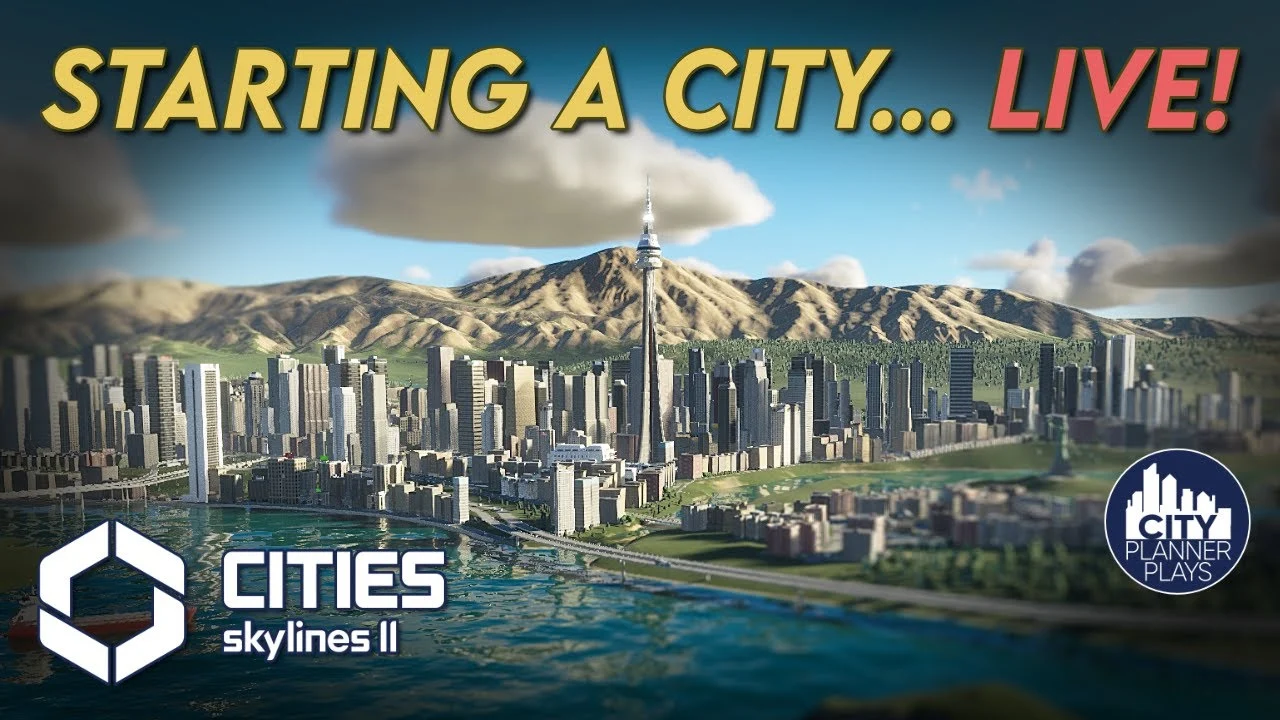 Building a New City in Cities Skylines 2 + Q&amp;A.... LIVE!