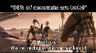 Wednesday is Droids Day. Droids memes are preferred