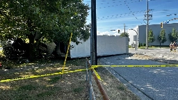 1 in critical condition after semi crash in Port Coquitlam