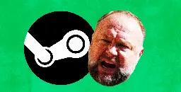 Alex Jones is profiting from his new game on Steam — while refusing to pay the Sandy Hook families he defamed