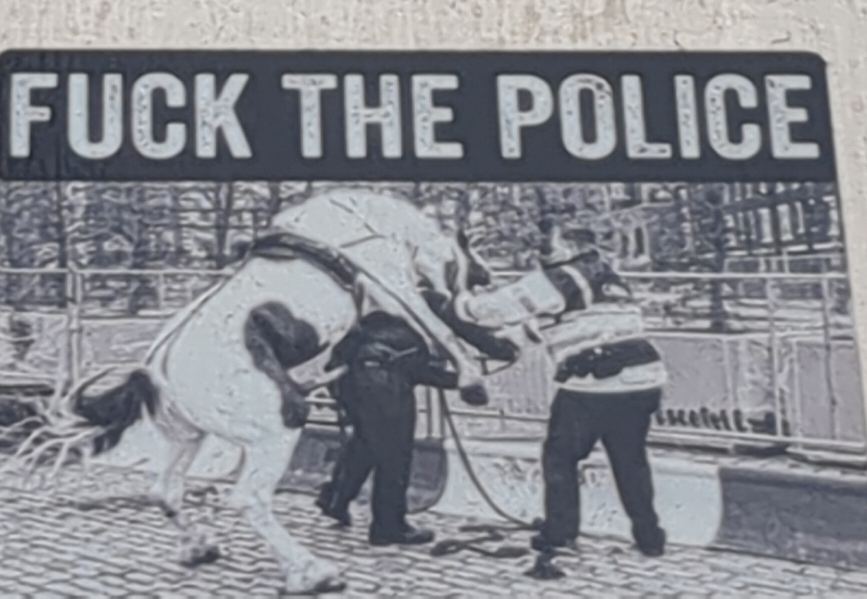 (horse) F the Police