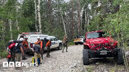 Colorado hiker rescued after workmates reportedly left him on mountain