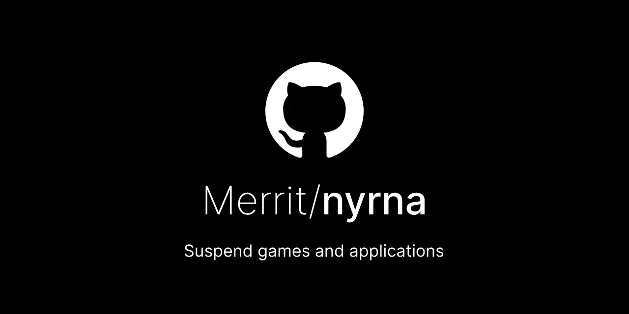 GitHub - Merrit/nyrna: Suspend games and applications.