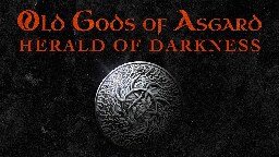 Old Gods of Asgard - Herald of Darkness [feat. Alan Wake &amp; Mr. Door] (Official Lyric Video)
