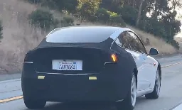 Model 3 refresh spotted on road again as Tesla gets ready to upgrade factories