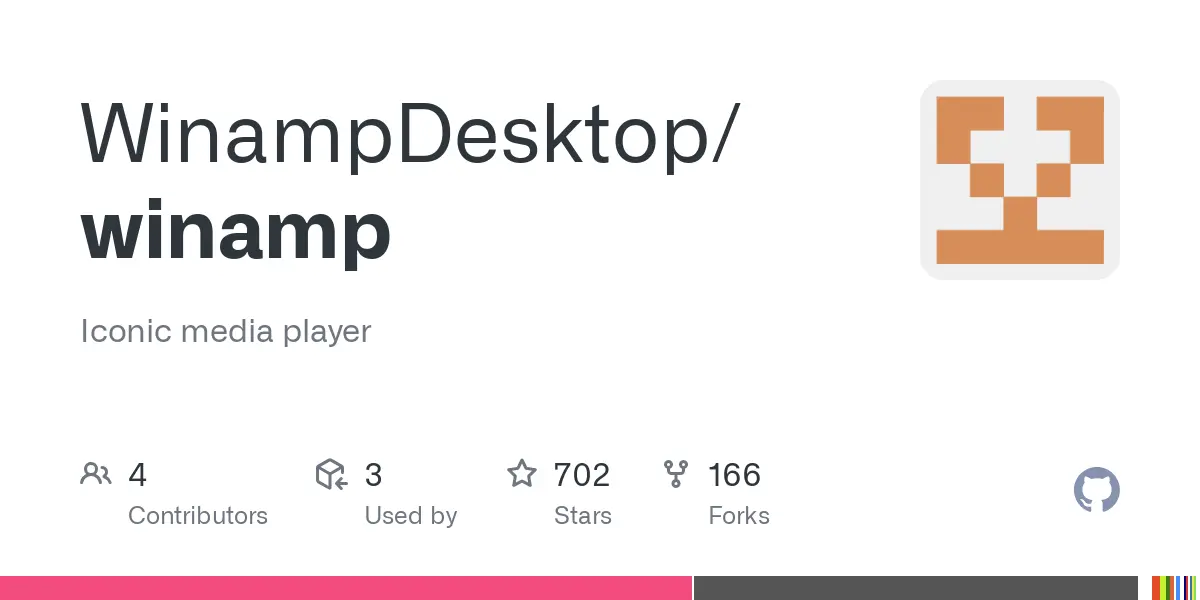 GitHub - WinampDesktop/winamp: Iconic media player