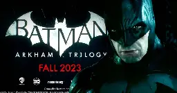 Batman: Arkham Trilogy releasing for Nintendo Switch on October 13