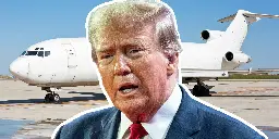 Trump's jet malfunctioned—its replacement appears to have been owned by Jeffrey Epstein