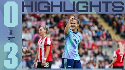 Highlights: Southampton 0-3 Arsenal Women