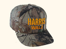 Harris-Walz camouflage hat reaches nearly $1m in sales a day after release