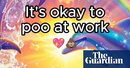 ‘It’s okay to poo at work’: Australian health department praised for tackling taboo with humorous campaign