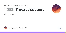 Threads support · Issue #2831 · element-hq/element-x-android