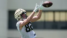 Saints TE Moreau says cancer in full remission