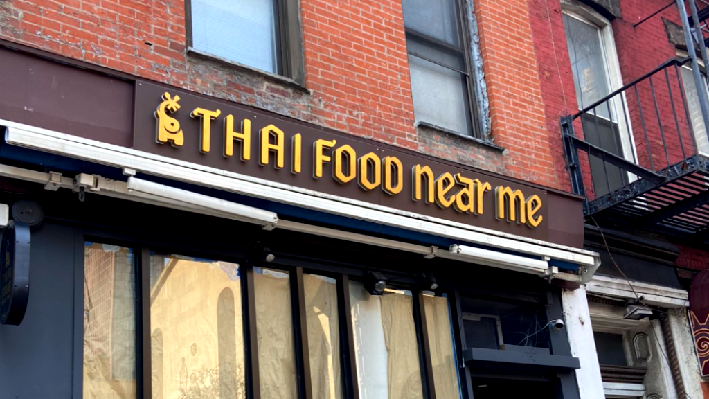 Restaurant called Thai Food Near Me