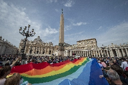 Pope Says There Could Be Ways to Bless Same-Sex Unions