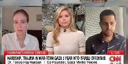 Gaza Doctor Corrects CNN Anchor: 'This Is Not a Humanitarian Crisis... This Is Genocide' | Common Dreams