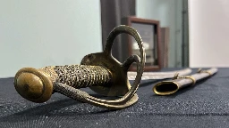 Civil War General William T. Sherman's sword and other relics to be auctioned off in Ohio