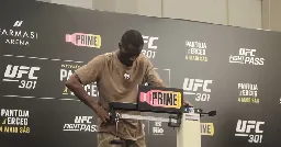 William Gomis struggles to step on scale at UFC 301 weigh-ins, bout cancelled
