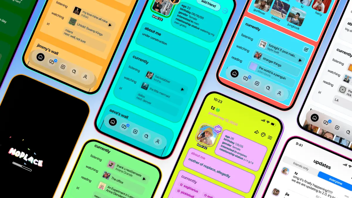 noplace, a mashup of Twitter and Myspace for Gen Z, hits No. 1 on the App Store | TechCrunch