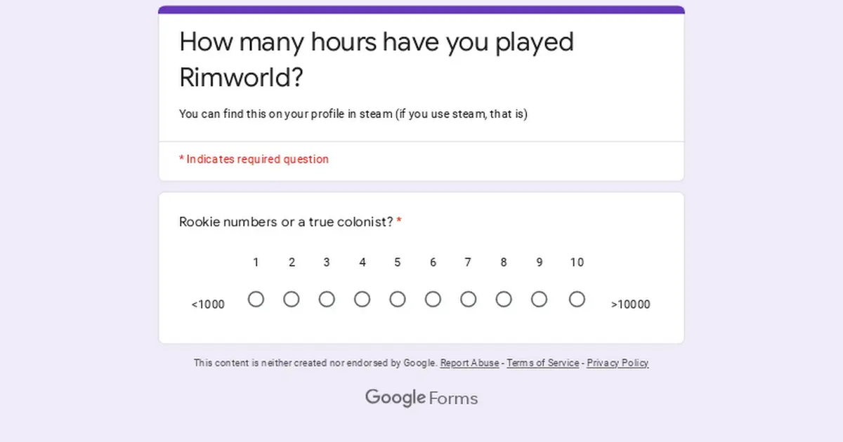 How many hours have you played Rimworld?