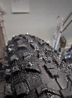 My latest shenanigans - Studding a fatbike tire with screws