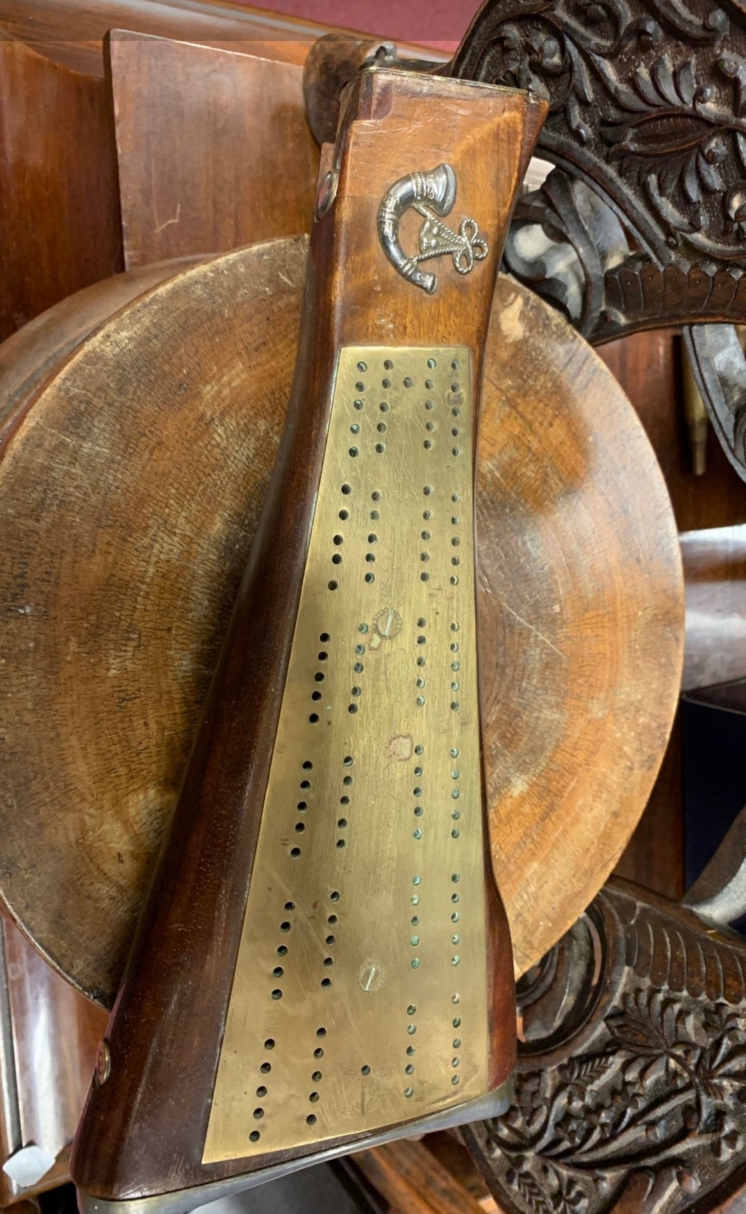 Stock w/ Cribbage Board