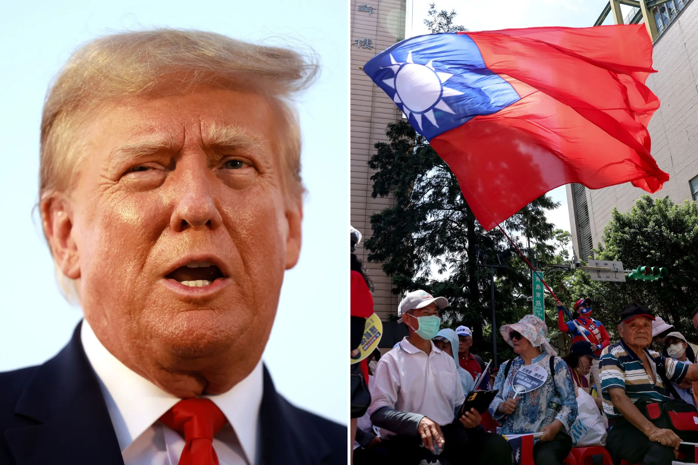 Donald Trump suggests he would not defend Taiwan from China