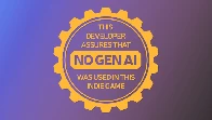 Indie devs have begun adding a no generative AI stamp to their store pages