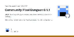 Release Community Pixel Dungeon 0.1.1 · TrashboxBobylev/Community-Pixel-Dungeon