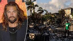 Hawaiian actor Jason Momoa implores public not to visit Maui as wildfire devastation rages on