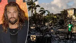 Hawaiian actor Jason Momoa implores public not to visit Maui as wildfire devastation rages on