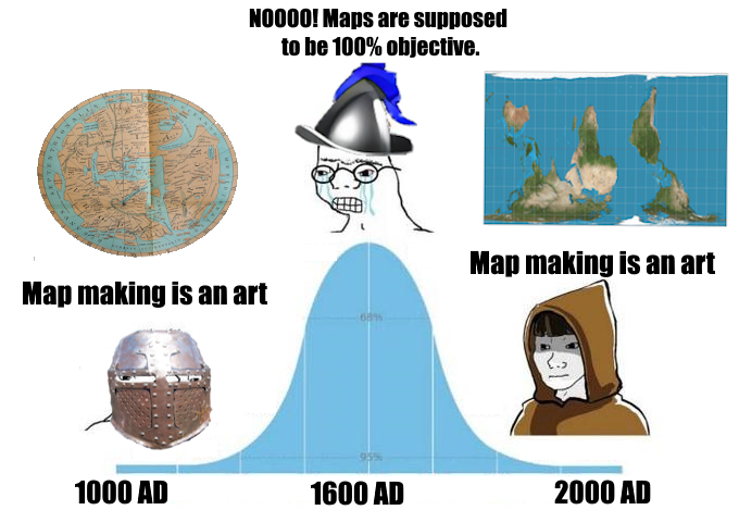 RIP Objective Maps, 1569-2005