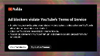 YouTube's 'War' on Adblockers Shows How Google Controls the Internet