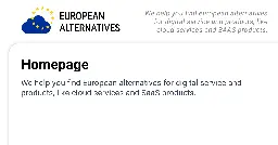 Homepage | European Alternatives