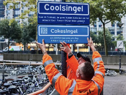 Rotterdam's drug-related street signs are a catch for collectors - DutchNews.nl