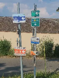 As much as I like Austrian bikeroutes they should do something about their signage. - Sopuli