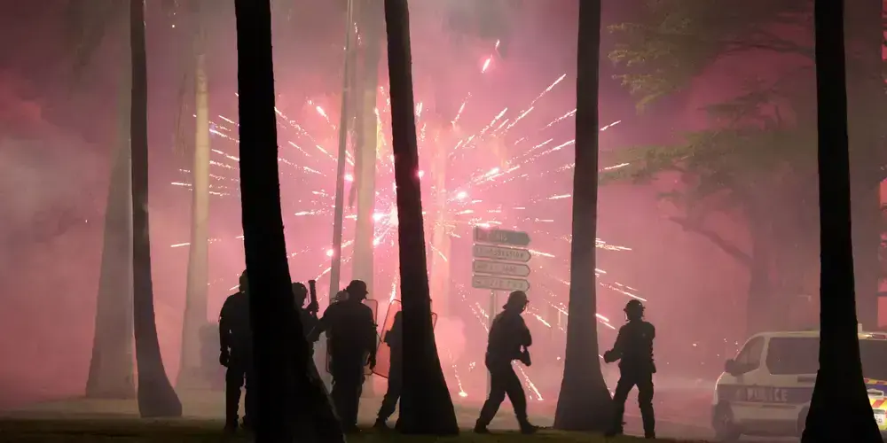 France is banning the sale of fireworks on its biggest national holiday after protesters used them as weapons against police